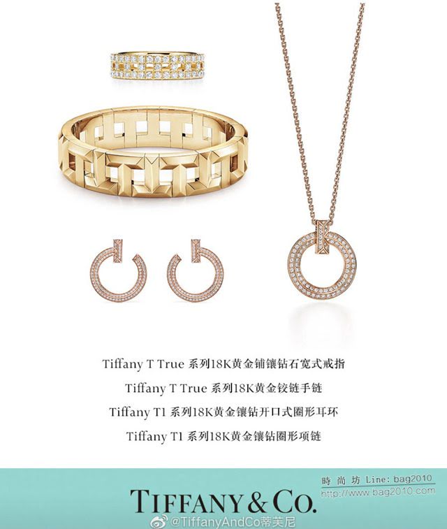 Tiffany純銀飾品 蒂芙尼女士專櫃爆款Atlas羅馬字母圓圈項鏈  zgt1686